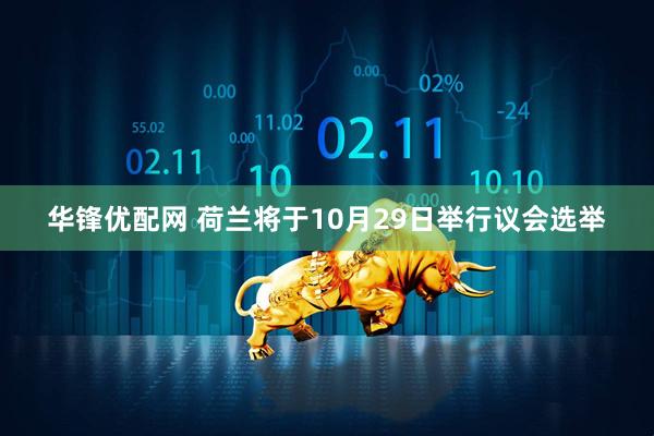 华锋优配网 荷兰将于10月29日举行议会选举
